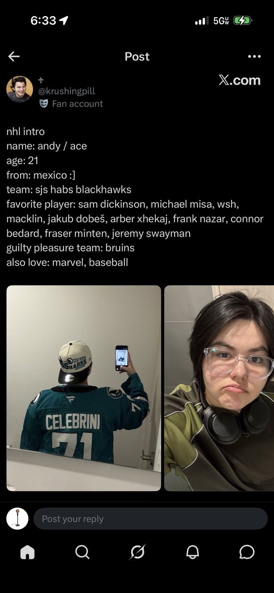 MattyMcDoog's tweet photo. I mean holy FUCK 😂 This is what hockey has come to @CommissionerNHL Great job you fucking retard https://t.co/uIcZX3r2dx