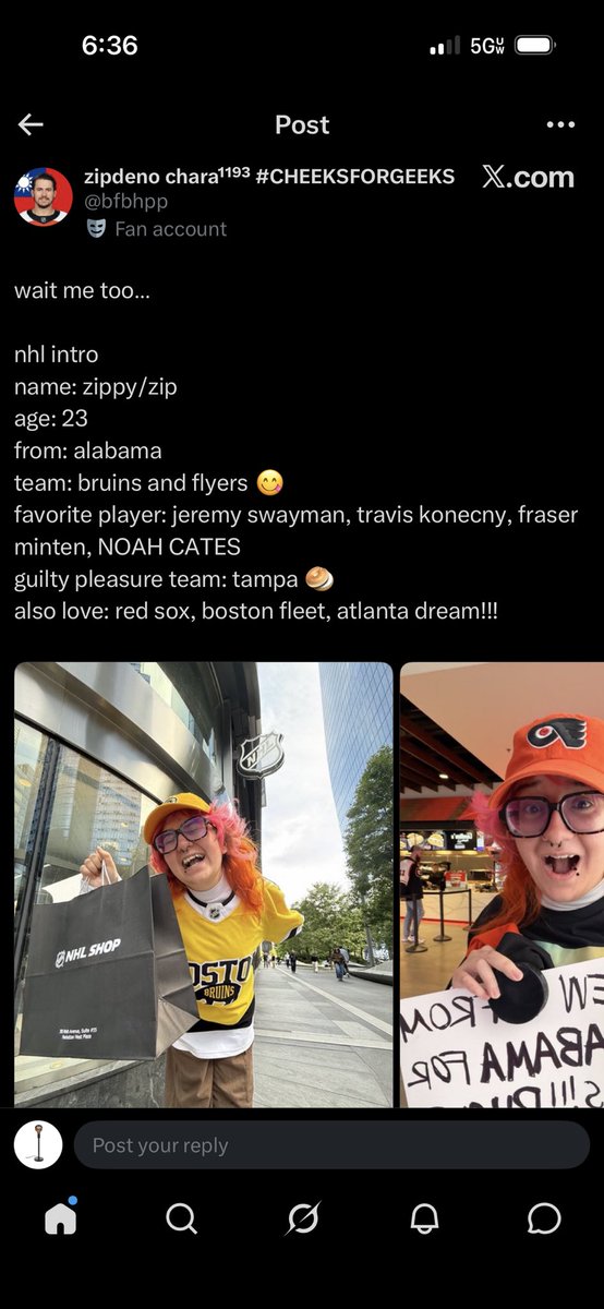 MattyMcDoog's tweet photo. I mean holy FUCK 😂 This is what hockey has come to @CommissionerNHL Great job you fucking retard https://t.co/uIcZX3r2dx