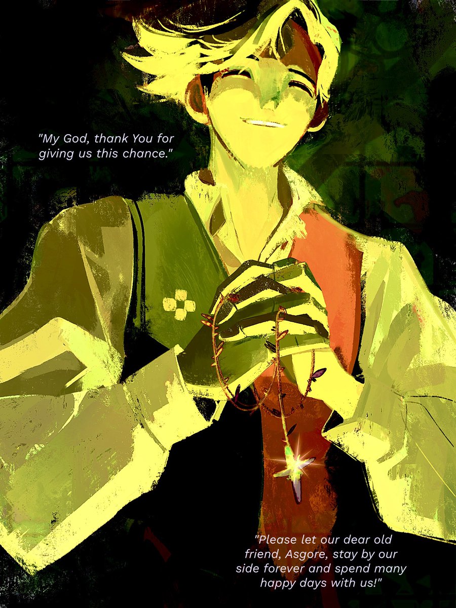 guinteresting's tweet photo. The flowers may have prayed for Asgore every day. But their sincere love would have become a shackle that bound him.

#deltaruneㅤㅤ https://t.co/PjC4Bj9fNM