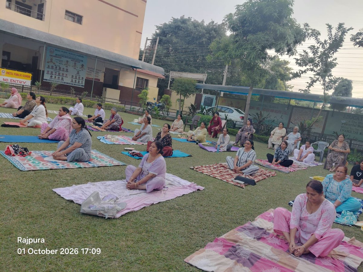 cmdypatiala's tweet photo. Patel public school gnash nagar rajpura patiala 
Time 4:25-5:25pm

@cmdiyogshala
@BhagwantMann
@AAPbalbir
@YogaAmreshJha
@KamleshMSU
@PbGovtIndia
#cmdiyogshala
#freeyogaclasses
#GovernmentofPunjab https://t.co/jvKHafIn0r
