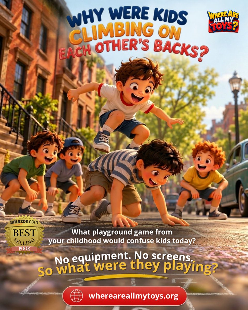 AuthorSamM's tweet photo. Remember When Imagination Was the Playground?
Simple games, good friends, and endless creativity made childhood adventures unforgettable.
Share the game you loved most and explore more at https://t.co/0bYVAFOvHh
#WhereAreAllMyToys #ChildhoodMemories #OldSchoolGames #KidsPlay https://t.co/6BUckknpVd
