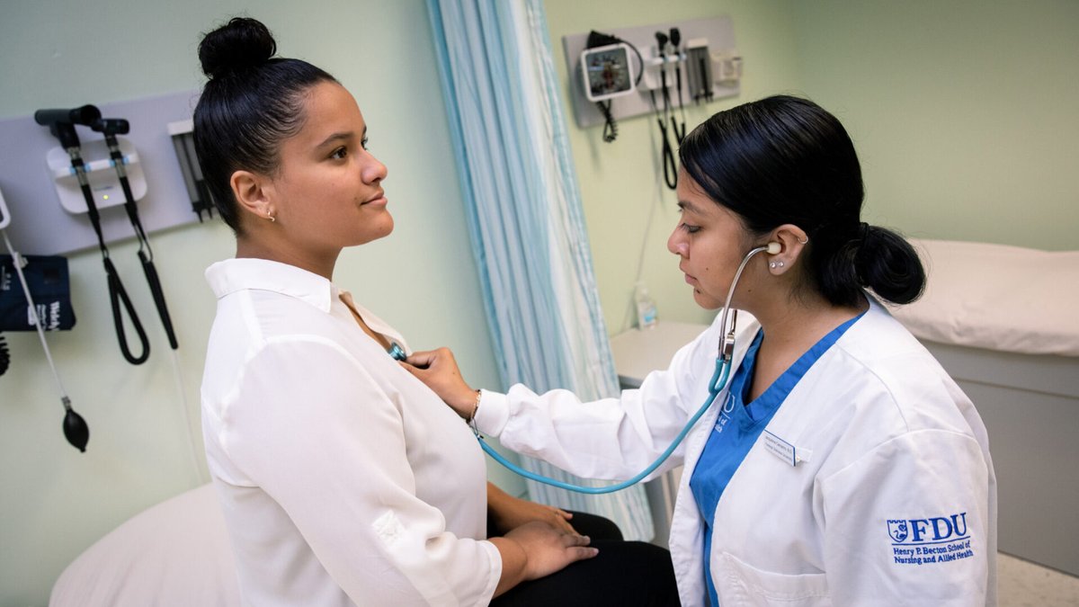 FDUWhatsNew's tweet photo. FDU’s Henry P. Becton College of Nursing and Allied Health (CoNAH) has partnered with @caregility, giving students hands-on experience with virtual-care technologies and workflows used across contemporary healthcare settings.

Learn more here: https://t.co/ysFq645hZl https://t.co/S8jx8dm9CP
