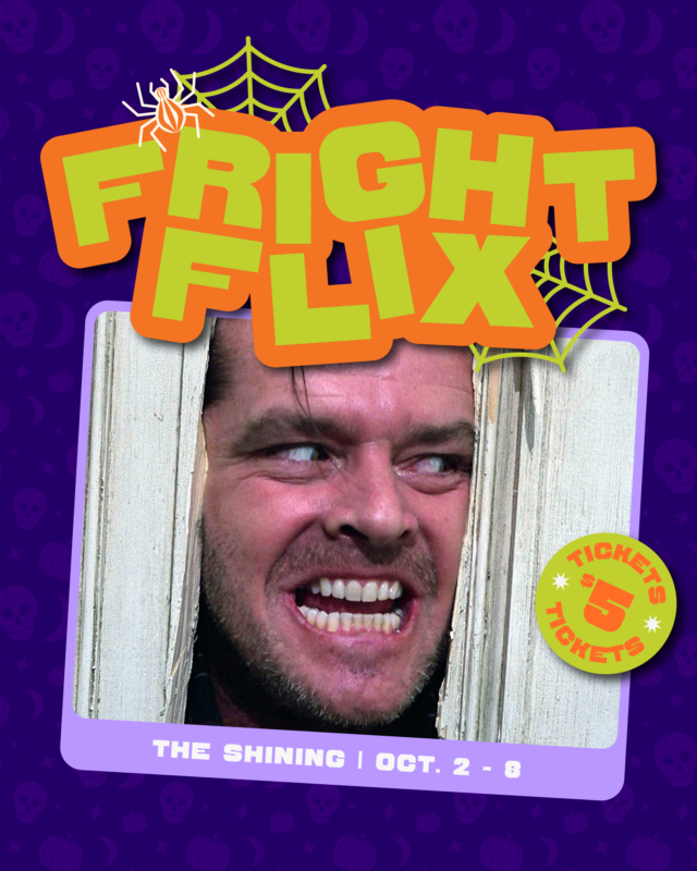 evocinemas's tweet photo. Get ready for some ghost stories for this week's FrightFlix! 

Catch The Shining and Casper back on the big screen for a limited time. Snag your $5 tickets 🎟️ NOW: https://t.co/cGDbNQ1LXs https://t.co/TiVS6s3sb1