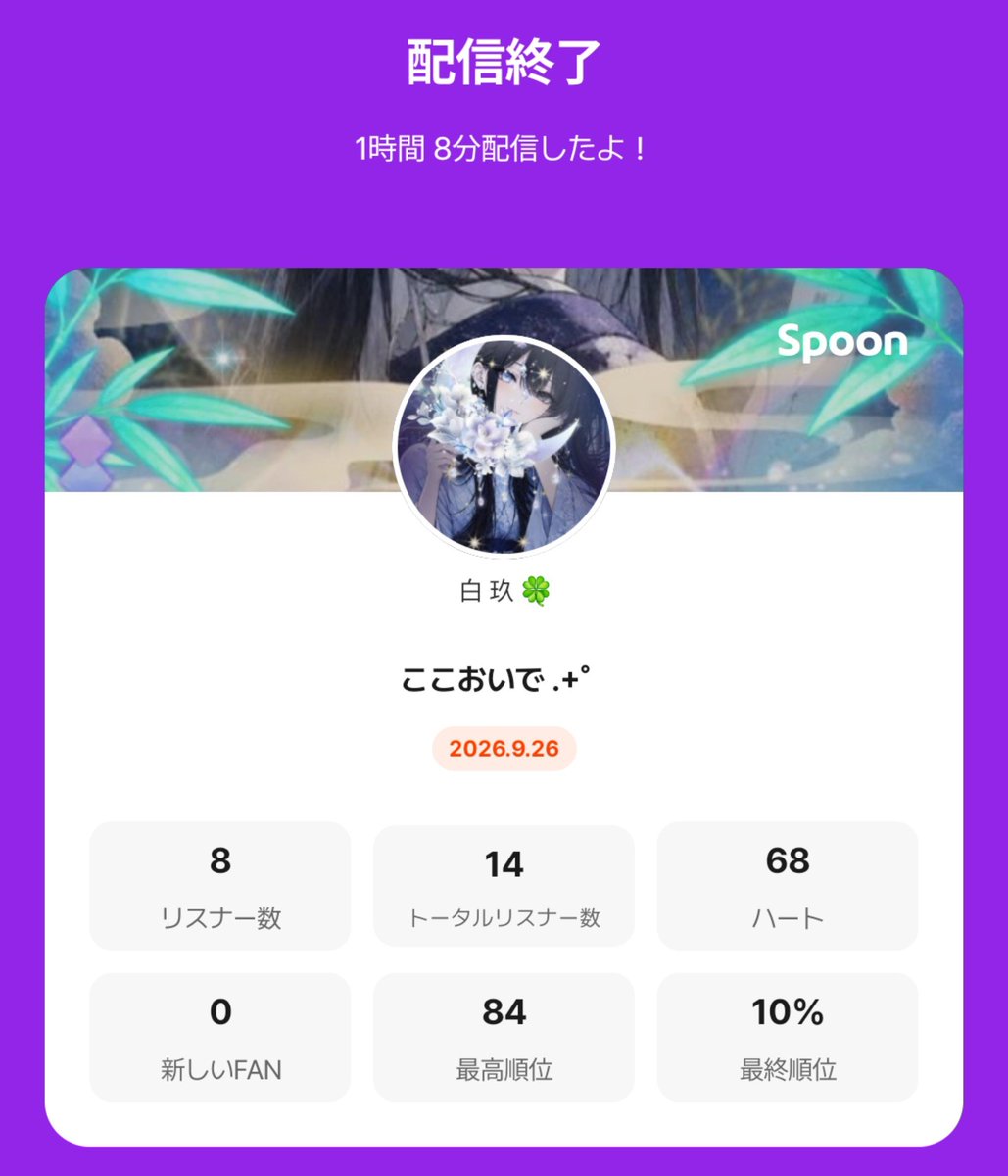 1roha_uta's tweet photo. 9/26　深夜枠ありがとうございました‼️
チラホラと昔の定時の時間の配信を復活させてはやってみてたんだけど来てくれる人が居て安心してる僕です！！

ハーカン　べあ！単独ー！！！ありがと🎶 https://t.co/gtnEjY8SpR