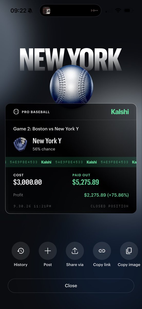 Gaviin2x's tweet photo. 6-0 and the heater is real. Every ticket cashed across MLB, KBO, and tennis, singles and parlays. That's +5.89 units, a good way to close out September. Every play comes from the same process: data first, no forced reads, no chasing. We're not slowing down. Like and comment for more free plays