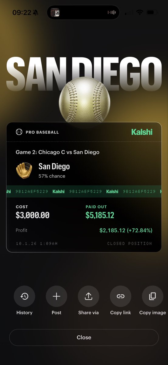 Gaviin2x's tweet photo. 6-0 and the heater is real. Every ticket cashed across MLB, KBO, and tennis, singles and parlays. That's +5.89 units, a good way to close out September. Every play comes from the same process: data first, no forced reads, no chasing. We're not slowing down. Like and comment for more free plays