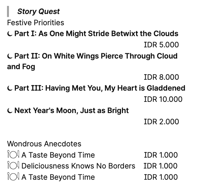 papilirons's tweet photo. Hallo! Chu buka joki Genshin untuk event Silverwing in Pursuit of the Moon🌙 

💰All Clear IDR 70.000💰

Sudah include daily and spend 160 + 40 Resin (domain/leyline only), traveler’s tales, claim Battle Pass points, expedition rewards, serta loyalty card!🤍 https://t.co/Upn5HUeETz