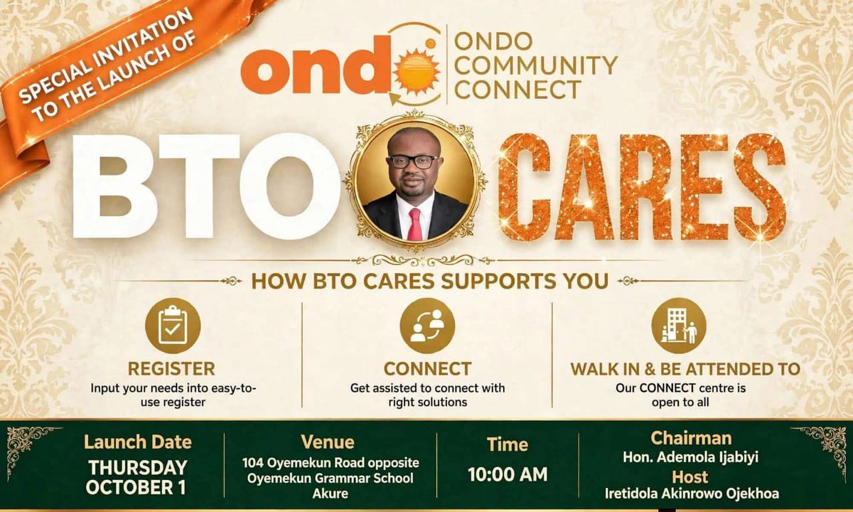 AOFAMIYESIN's tweet photo. To give back to society for Nigeria Independence Day.
Thank you, @BTOofficial
Many thanks Ondo Community Connect for the initiative. #GrowWithBTO
#Ondo
@oMoTonsore
@arakunrinajos
@Lawrencebay
@Laguda_adeola
@Homeboy41080087 https://t.co/w0GK62cxET