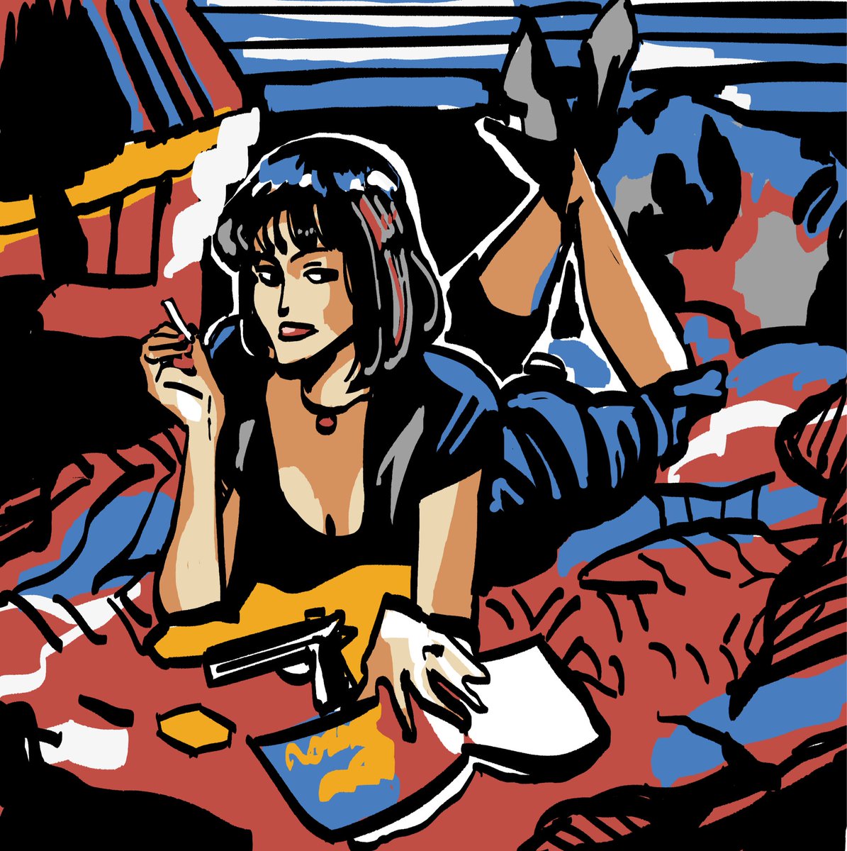 Yashirometro's tweet photo. パルプフィクション / PULP FICTION https://t.co/G6YxVTJXCX