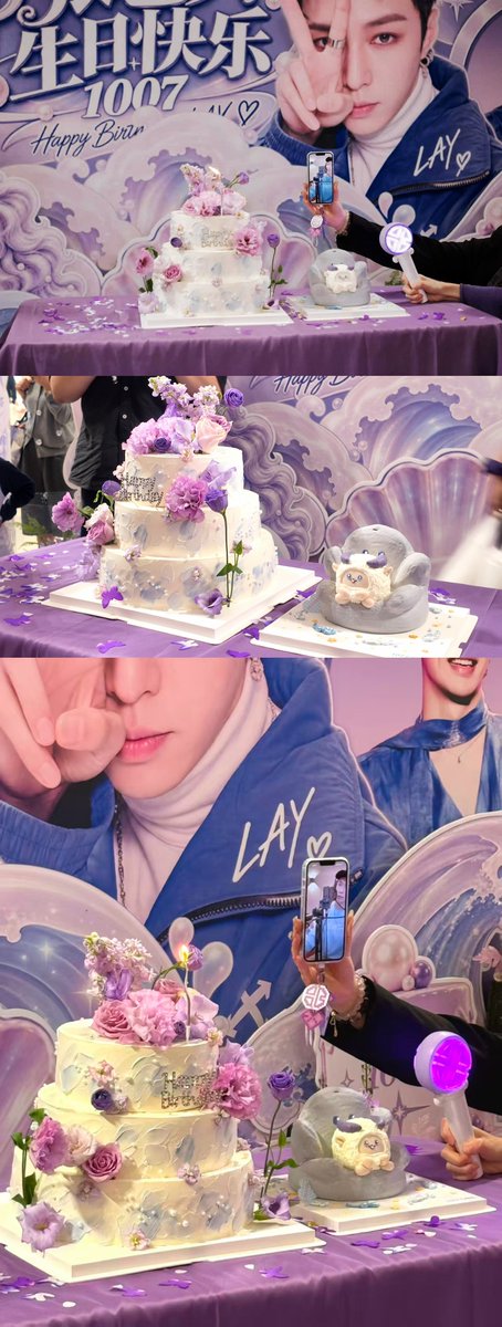XingPark's tweet photo. 🎂@layzhang 1007 Birthday Support Project – Part 01
📍Changsha stop · Highlights

With the breeze blowing along the Xiang River, we returned to his hometown for a special reunion. 

The Changsha birthday support event was a wonderful success!

From the adorable BeikeYang cake and Bei XiaoXing inflatable figure to the fan gathering, random dance session, and more, the event was filled with fun and memorable moments.

Thank you to every X'back who came and made this day so special. We look forward to meeting you all again in Changsha next time. 💜

#HappyLayDay
#2026LAYDAY
#XPsFANSUPPORT