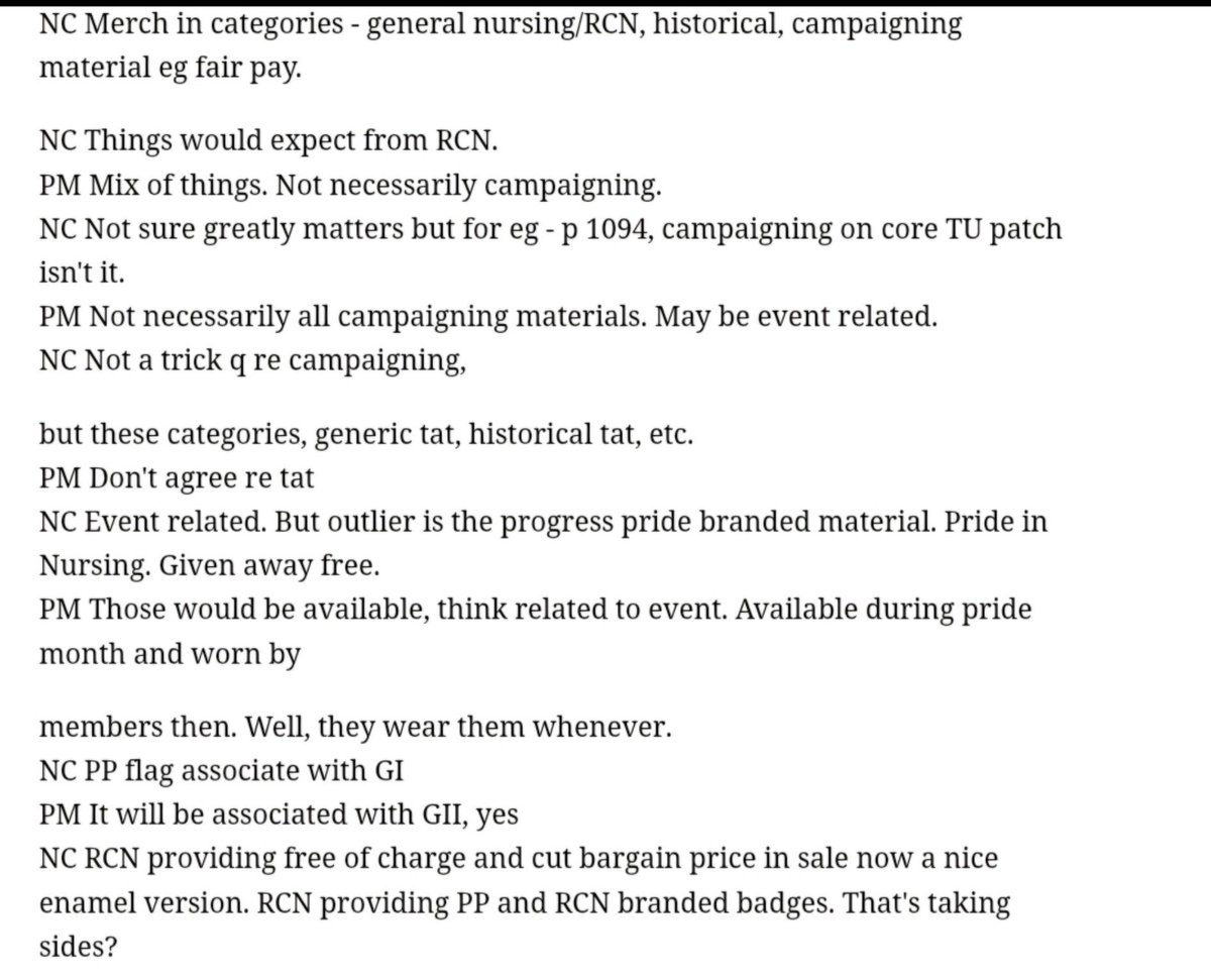 HazelTarragon's tweet photo. Patricia Marquis, Executive Director @theRCN England insists the org hasn't adopted transgender ideology. While acknowledging the "Merchandise" section of the RCN website gives away "progress pride flag" branded materials, including badges like this FREE. https://t.co/AaZwbEsdtv