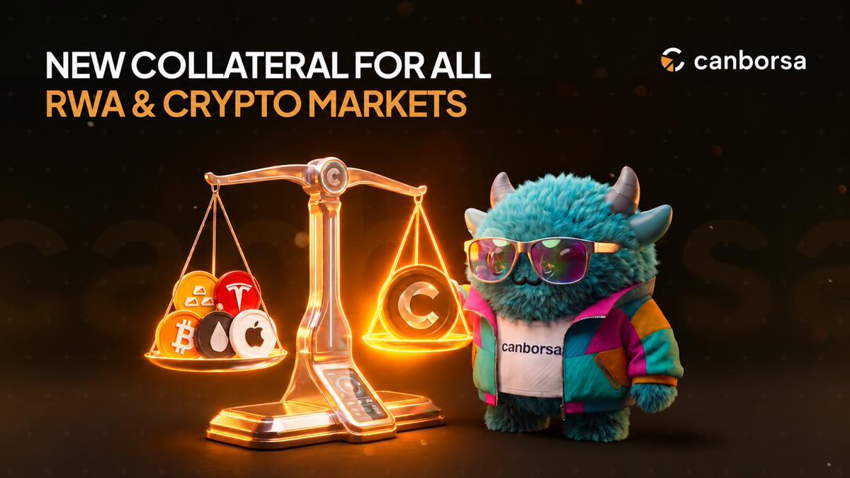Canborsa_DEX's tweet photo. HUUUGE NEWS FOR canton-network:native HOLDERS 🔥

You can now trade any perp just by holding Canton Coin in your wallet!

We've opened up canton-network:native, the native token of @CantonNetwork, as collateral for RWA and crypto markets on Canborsa DEX

Your Canton Coin becomes trading capital while you keep your underlying exposure. No need to swap into stablecoins first, no separate steps

🏆 14-day trading competition

Top 10 on the leaderboard share 5,000 canton-network:native prize pool

+ Daily boost: 250 canton-network:native each day to one random trader who does $1,000+ in volume

+ New quests with Canbo points

Start now → https://t.co/fRxsmTgDrh