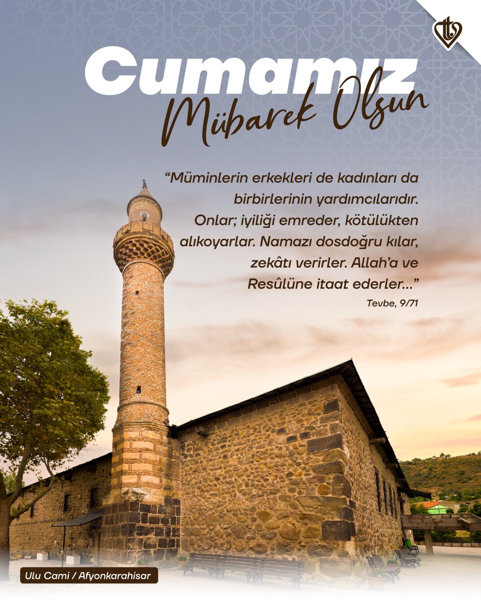 DiyanetVakfi's tweet photo. Allah'ın Selamı Rahmeti, Bereketi üzerimize olsun!

Cumamız Mübarek Olsun | #HayırlıCumalar https://t.co/GcxGsAdWaJ