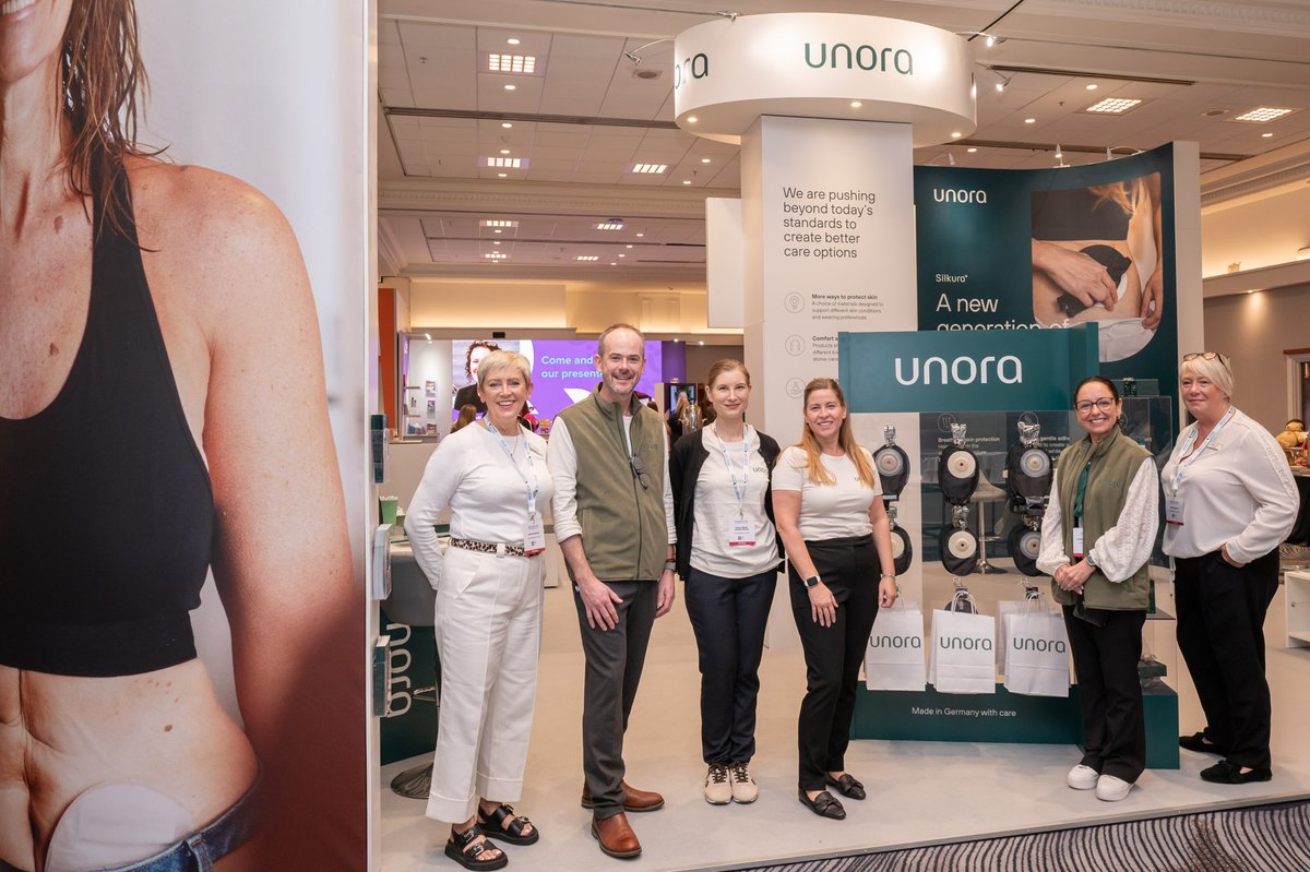 ASCNUK's tweet photo. It was great to see Unora at ASCNUK26.

Behind Unora stands decades of experience in stoma care, shaped by a deep understanding of everyday life with a stoma. 

Register for updates on ASCNUK27 here: https://t.co/8U4m1i1oBt

#ASCNUK26 https://t.co/ZbAMLIlxaH