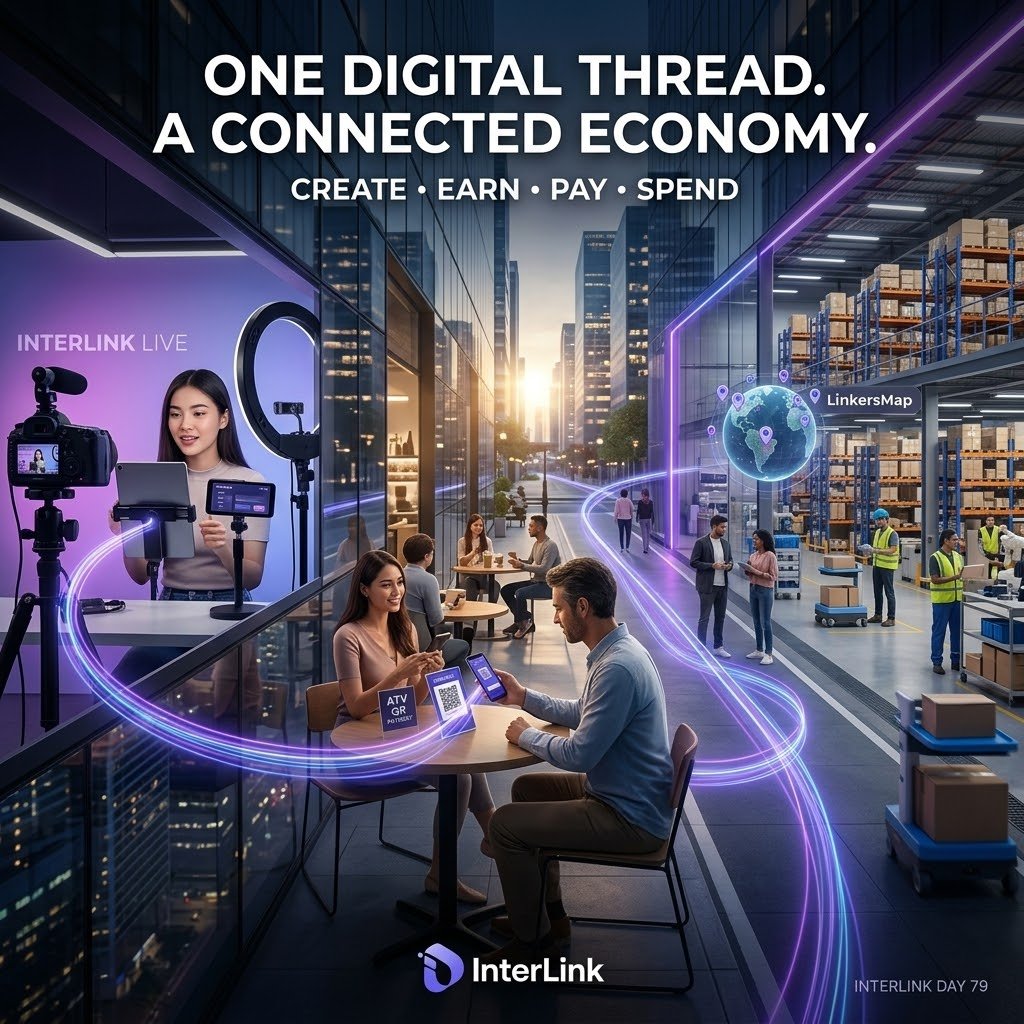 RehanUllahxib0's tweet photo. From studio to storefront, see the digital thread in action. Experience the connected economy on InterLink Day 79. 
#InterLink #ITLG #ITL https://t.co/HmGzspG07Y