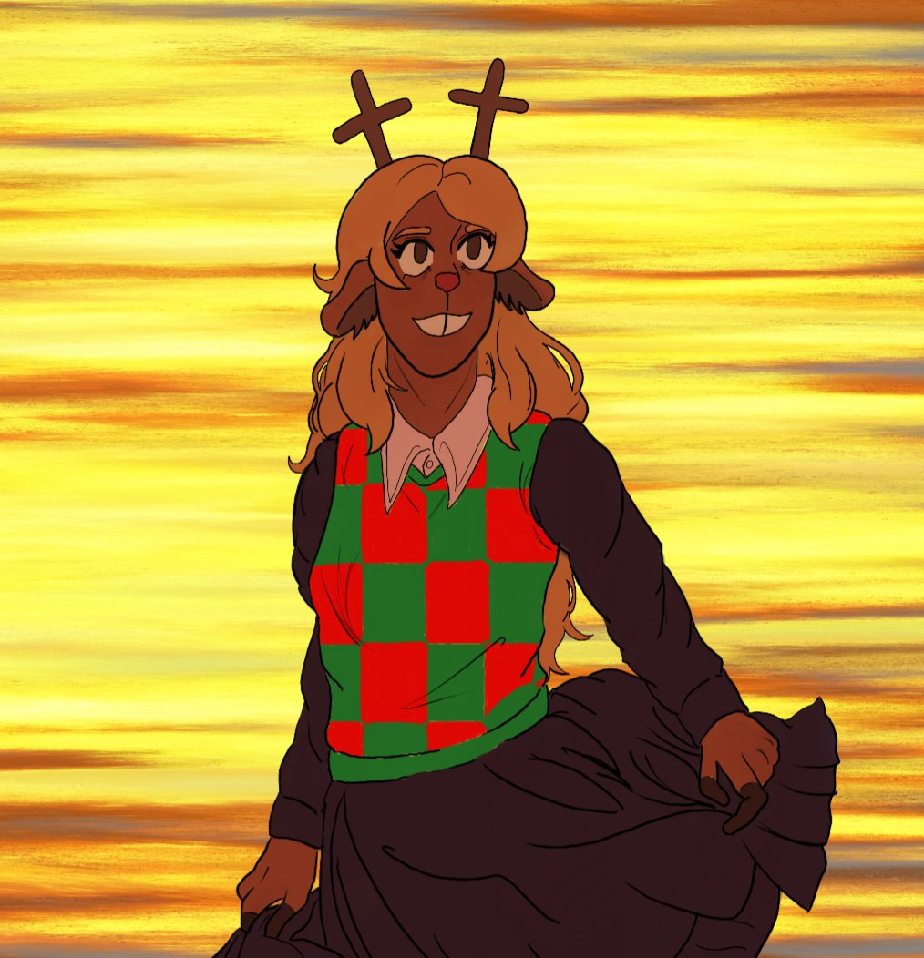dessweed's tweet photo. noelle thing i'll never finish https://t.co/uWmsxAkWAy