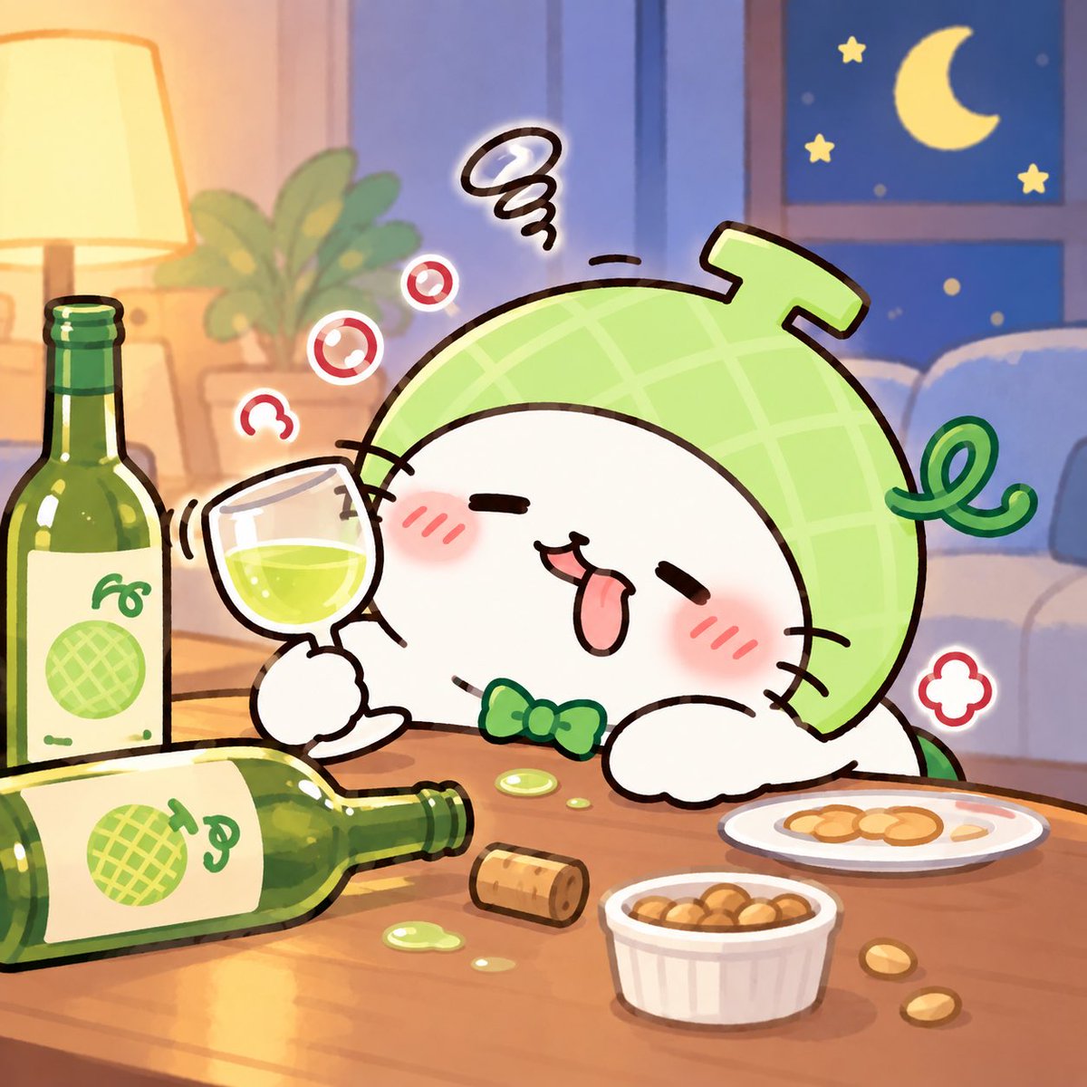 147mihiro's tweet photo. 今日も一日、おつかれメロ🍈

明日もぼちぼちがんばろ〜
おやすみメロ🌙💕 https://t.co/EsIOAfQLue