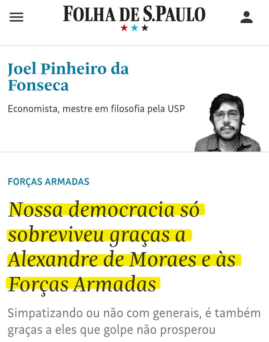 paulodetarsog's tweet photo. Oi, @JoelPinheiro85. Tudo bem?

Eu sei que você cursou Filosofia na USP, mas você já é adulto, sabe ler e passou da hora de deixar a doutrinação acadêmica de lado.

Então, em vez de defender e ajudar o estado de exceção que foi implantado no Brasil — do qual hoje você também é vítima, sendo censurado —, que tal estudar a Constituição Federal para ajudar quem está preso injustamente?

Ou vai esperar ser posto numa cela para descobrir que quem está dando um golpe no país é o STF?
 https://t.co/sy5wAN0Gvv