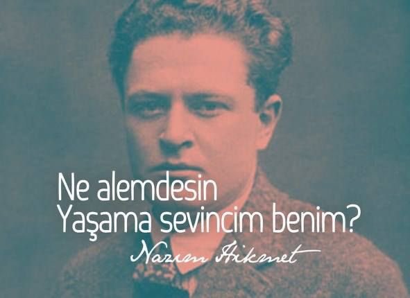 blackandback34's tweet photo. Ne güzel söylemiş Nazım Hikmet 
Ne alemdesin yaşama sevimcim benim.. https://t.co/EWWWIllxG9