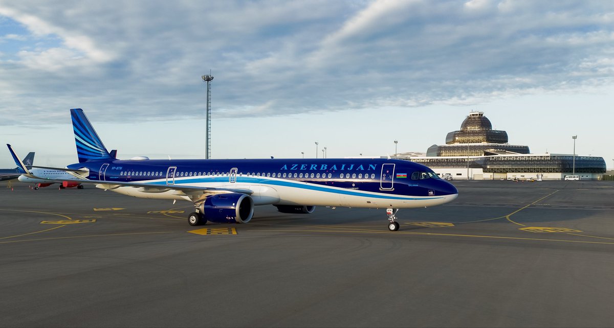 SamirMRzayev's tweet photo. Bu gün ikinci “Airbus A321neo” təyyarəmizi qarşıladıq. Bununla da cari ildə donanmamıza əlavə etdiyimiz yeni nəsil hava gəmilərinin sayı beşə çatdı.

Donanmamızın yenilənməsini pilotlarımızın peşəkar hazırlığı, əməliyyat imkanlarımızın inkişafı və xidmət keyfiyyətimizin davamlı təkmilləşdirilməsi ilə paralel aparırıq. Məqsədimiz müasir donanma ilə yanaşı, daha yüksək sərnişin təcrübəsi formalaşdırmaqdır.
---------------
Today, we welcomed our second Airbus A321neo. With this addition, the number of new-generation aircraft added to our fleet this year has reached five.

We are renewing our fleet alongside strengthening the professional training of our pilots, developing our operational capabilities, and continuously improving our service quality. Our goal is to combine a modern fleet with an enhanced passenger experience.