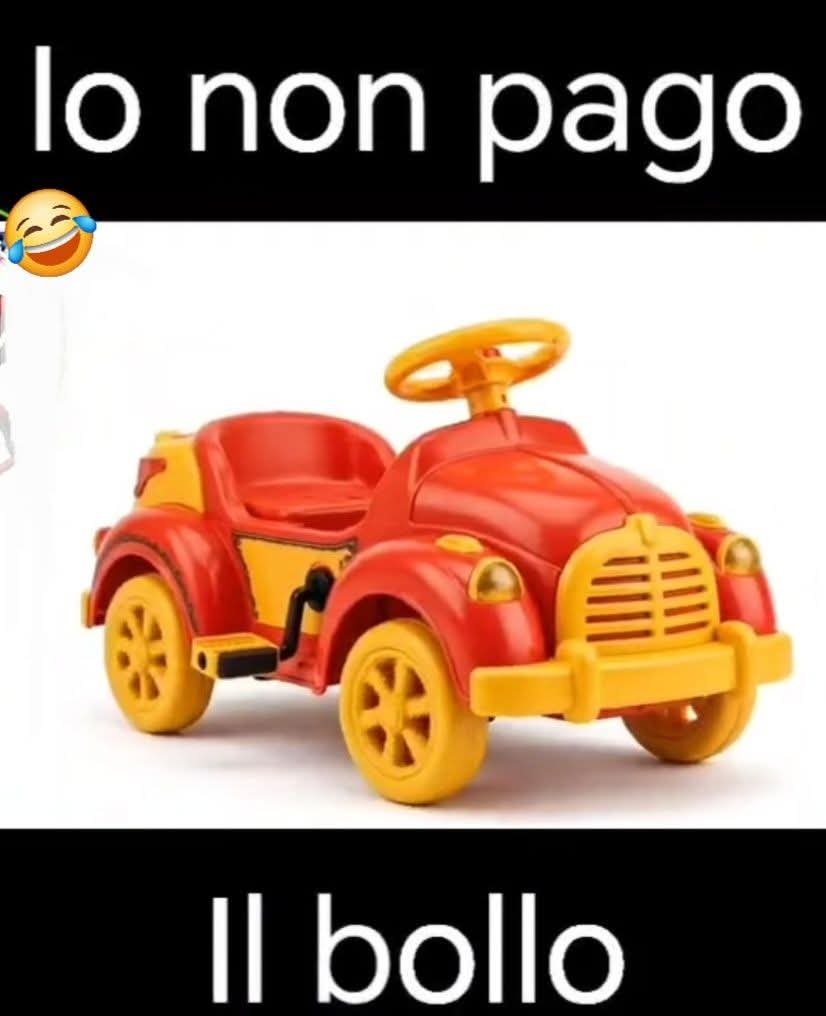 DanielaTra41971's tweet photo. Io non pa-go il bol-lo,na-na-na-na'!😆😂😂
Car-o ben-zi-na,và via da qua! La mia mac-chi-ni-na a pie-di se ne va...😆😂😂 https://t.co/fwsyonKyqA