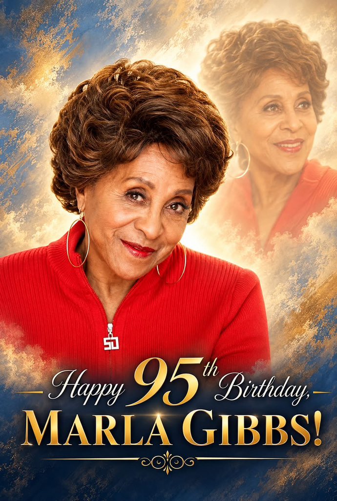 charlesmore25's tweet photo. Happy 95th Birthday to Marla Gibbs! 🎂🎈 https://t.co/rGEqfbouLU