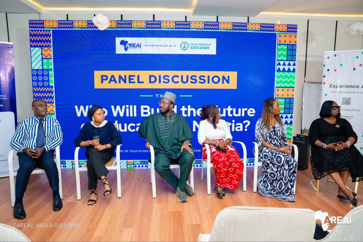 Areai4Africa's tweet photo. The future of education in Nigeria is not a distant question. It is already being shaped.
#BuildingTheFuture #FutureOfLearning #AREAi #ExperienceAI #AIForGood #RaspberryPiFoundation #LearningWithoutBarriers https://t.co/TDzScjU3IG
