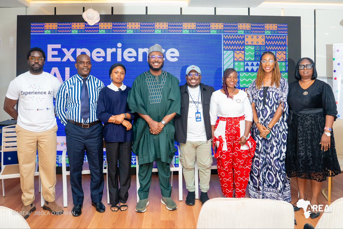 Areai4Africa's tweet photo. The future of education in Nigeria is not a distant question. It is already being shaped.
#BuildingTheFuture #FutureOfLearning #AREAi #ExperienceAI #AIForGood #RaspberryPiFoundation #LearningWithoutBarriers https://t.co/CNBGzYtgLW