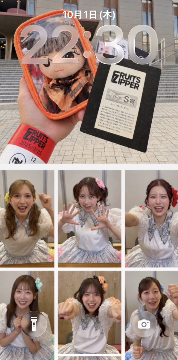 gen08180224's tweet photo. 結局、最後の悪あがきで➕20 枚で
220枚フィニッシュでした💦
S賞は出ず😭😭😭

おすずの生誕祭・大特典会などに向けて
仕事がんばるよ✨

パワーーーー💪‼️‼️‼️

#FRUITSZIPPER 
#フルーツジッパー
#ふるっぱー
#ふるっぱーさんと繋がりたい
 #ふるっぱーと全国ツアー2026
#鎮西寿々歌 https://t.co/AkK4TQrNQB