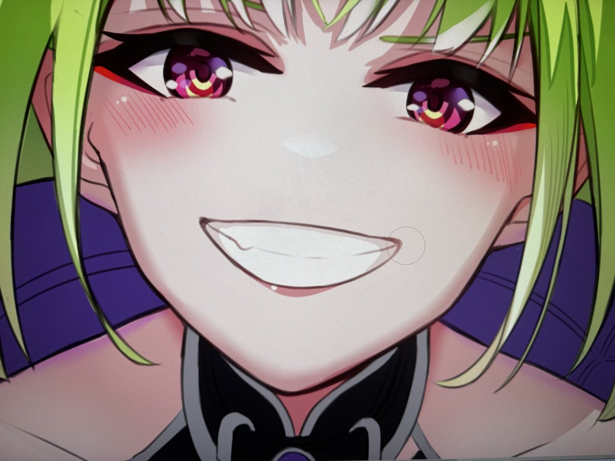 TAKAMI_K0U's tweet photo. 表情変えたー　　wip
目の描き方、自分の中で固まってきた気がする👍 https://t.co/KSdBt4RmSe