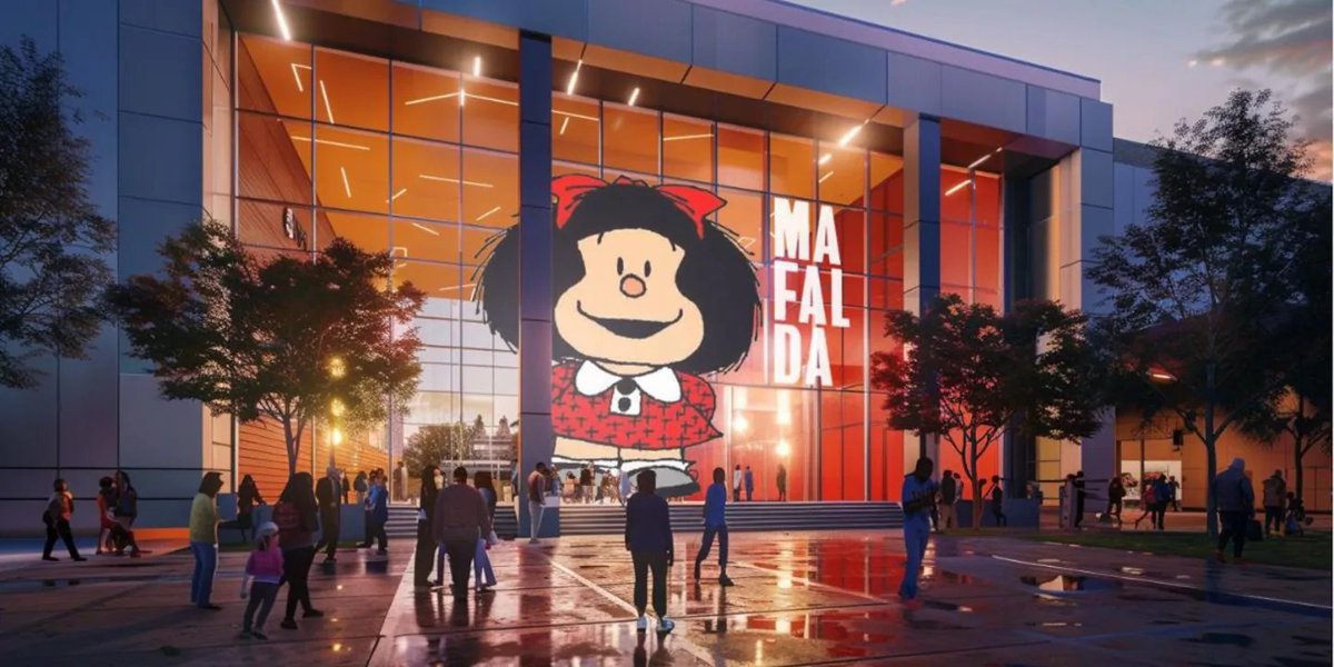 entrecomunesve's tweet photo. #EnFotos | Argentina rinde homenaje a Mafalda con muestra que combina arte, emoción y tecnología

#1Oct https://t.co/P83CqJlitP