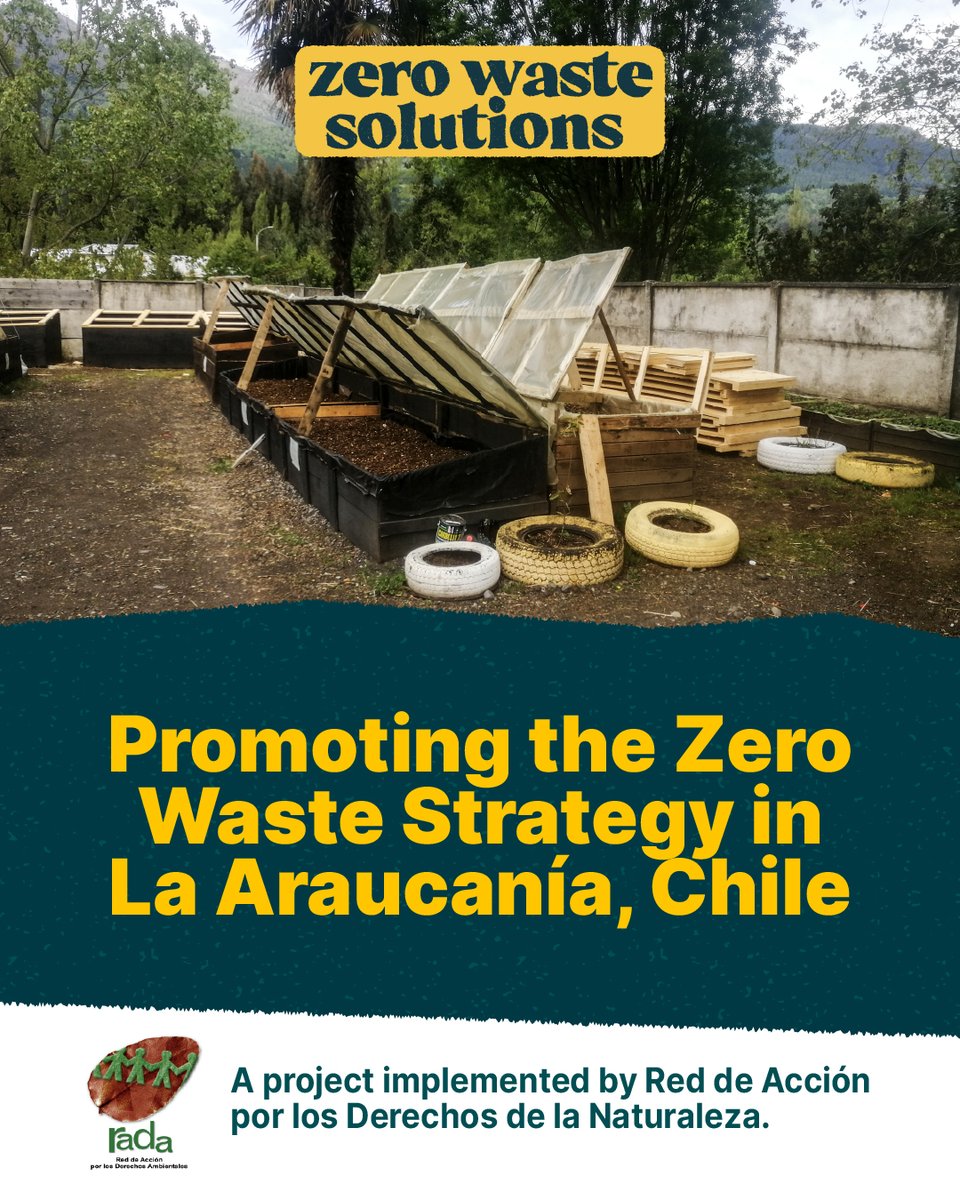 GAIAnoburn's tweet photo. In La Araucanía, Chile, Red de Acción por los Derechos de la Naturaleza has been advancing the zero waste strategy through the experience of Melipeuco, sharing experiences and tools to reduce waste and move towards communities that generate less waste.

#BreakFreeFromPlastic #GoForZeroWaste