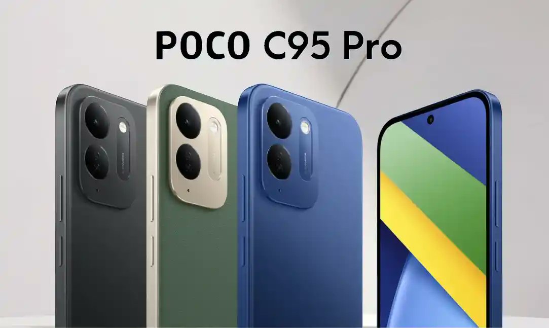 gadgetfluxnew's tweet photo. The POCO C95 Pro has arrived! Massive battery life, a 120Hz display, and a premium design for daily use.
https://t.co/H3BVXzHo8M
#POCOC95Pro #POCO #Xiaomi #Launch #Smartphone #LongBatteryLife #120HzDisplay #TechNews #GadgetFlux #Android https://t.co/UjYsjSOY6r