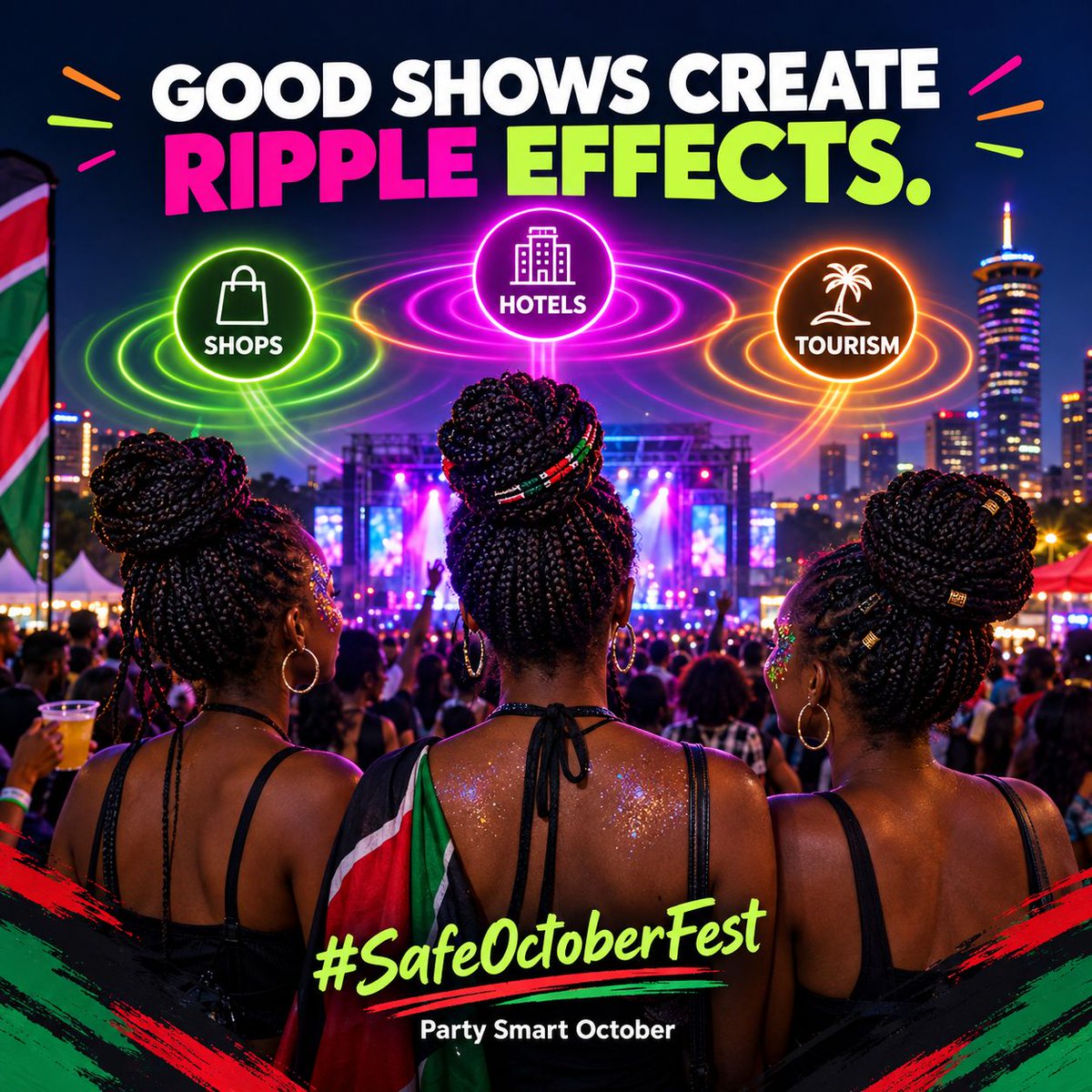 kadamegal's tweet photo. As we enjoy the season, International acts and local showcases lift tourism, retail, and hospitality at once. Party Smart October means growth. #SafeOctoberFest https://t.co/kfjSxkqlV0