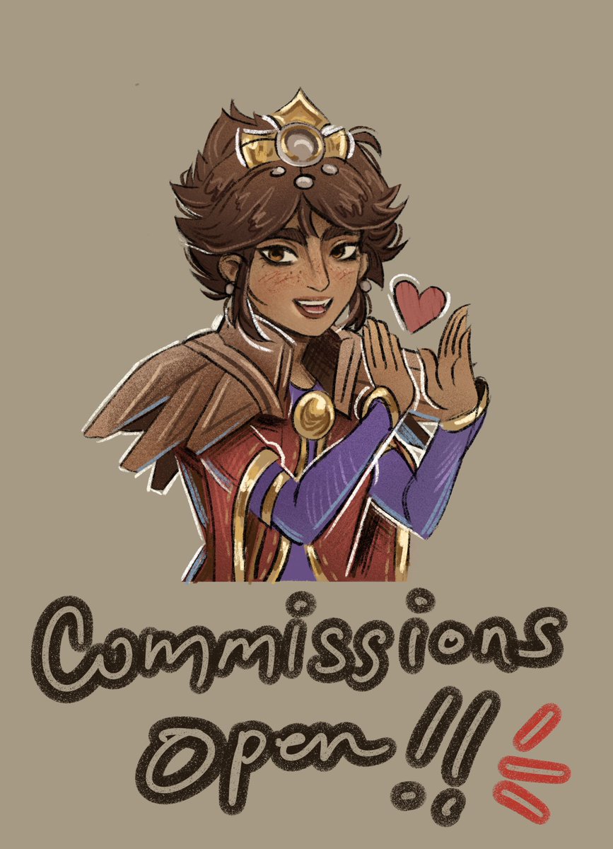 OrderOfMooncake's tweet photo. EMERGENCY COMMS OPEN‼️ (5 SLOTS ONLY!!) Dm me if interested❤️ (anything Taliyah related is 10% off🤎)

#commissionsopen #taliyah #commission #procreate #digiart #fanart #art #commsopen #emergency https://t.co/6hP42Kxjls