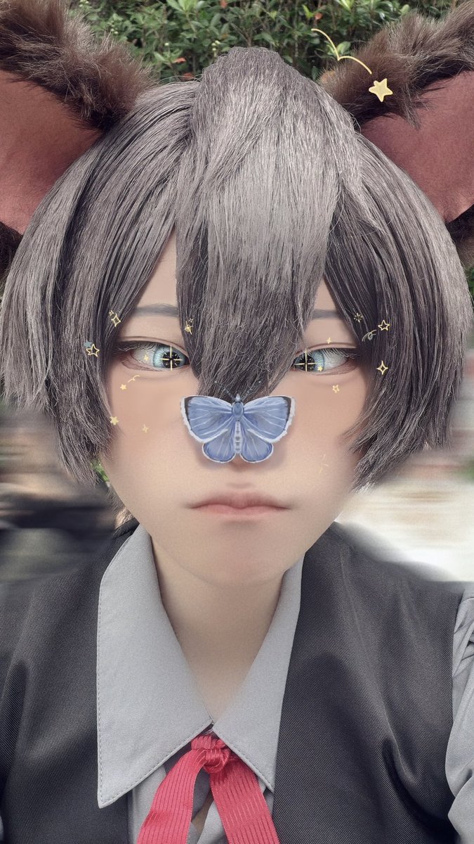mido_ri_16's tweet photo. おしゃれキャットcos.🐈‍⬛

｢へへっ、僕の鼻が気に入った？｣🦋𓂃 𓈒𓏸

 #Dハロ仮装2026 
 #Dハロ仮装 https://t.co/MZ5eB3nBn9