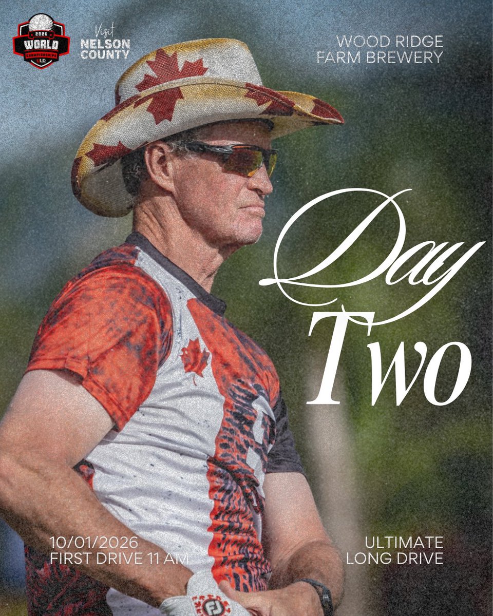 ULDChampionship's tweet photo. DAY TWO✌️
Watch live on WingDing TV or ULD Facebook🔗
📍Wood Ridge Farm Brewery | Lovingston, VA
#ULD #ultimatelongdrive https://t.co/tPUrBnZ0lw