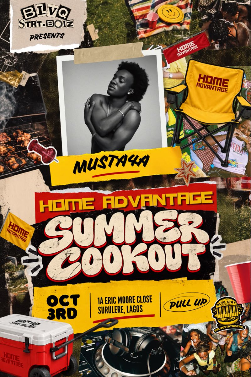 blvqstrtboiz's tweet photo. We Bringing the whole Surulere Outside.  

Home Advantage. Home is Always Safe.  

SURULERE IS WHERE THE VIBE IS  

Slide through Saturday.
Access:https://t.co/hNHBQUsbfG https://t.co/4gdwuCSYbk