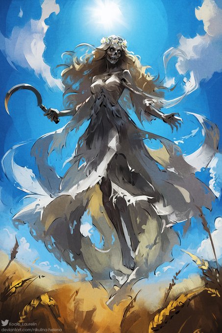 thewitcher's tweet photo. Fancy a midday dance? ⚔️

Noonwraith fan art by: @Koala_Laurelin https://t.co/3py98TMbqY