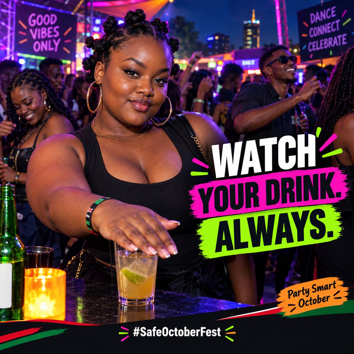 MercyBae_'s tweet photo. Remember: Peer pressure has no place in a real vibe. Party Smart October is about knowing your limits and having each other's backs. #SafeOctoberFest https://t.co/cD6CQjTGRi