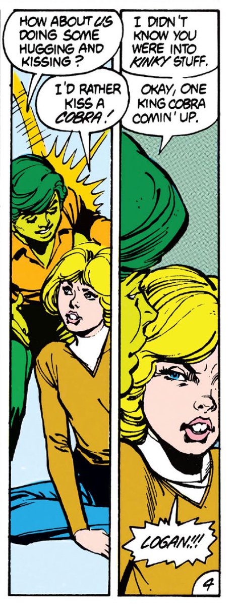 lezbannes's tweet photo. I maintain that Tara wouldn’t have betrayed the Titans if it weren’t for Beast Boy

Like literally every time they get vulnerable with her or vice versa and she shows some doubt he’s literally right there to make her hate them all over again https://t.co/68FELI4e23