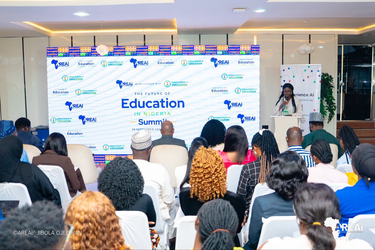 Areai4Africa's tweet photo. The future of education in Nigeria is not a distant question. It is already being shaped.
#BuildingTheFuture #FutureOfLearning #AREAi #ExperienceAI #AIForGood #RaspberryPiFoundation #LearningWithoutBarriers https://t.co/kkPg1psHit
