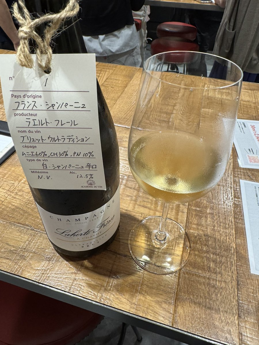 tmtmwine's tweet photo. リーデルグラスで飲める幸せ😃
レッチーナはかなり独特だな笑 https://t.co/UizQWQx6KN