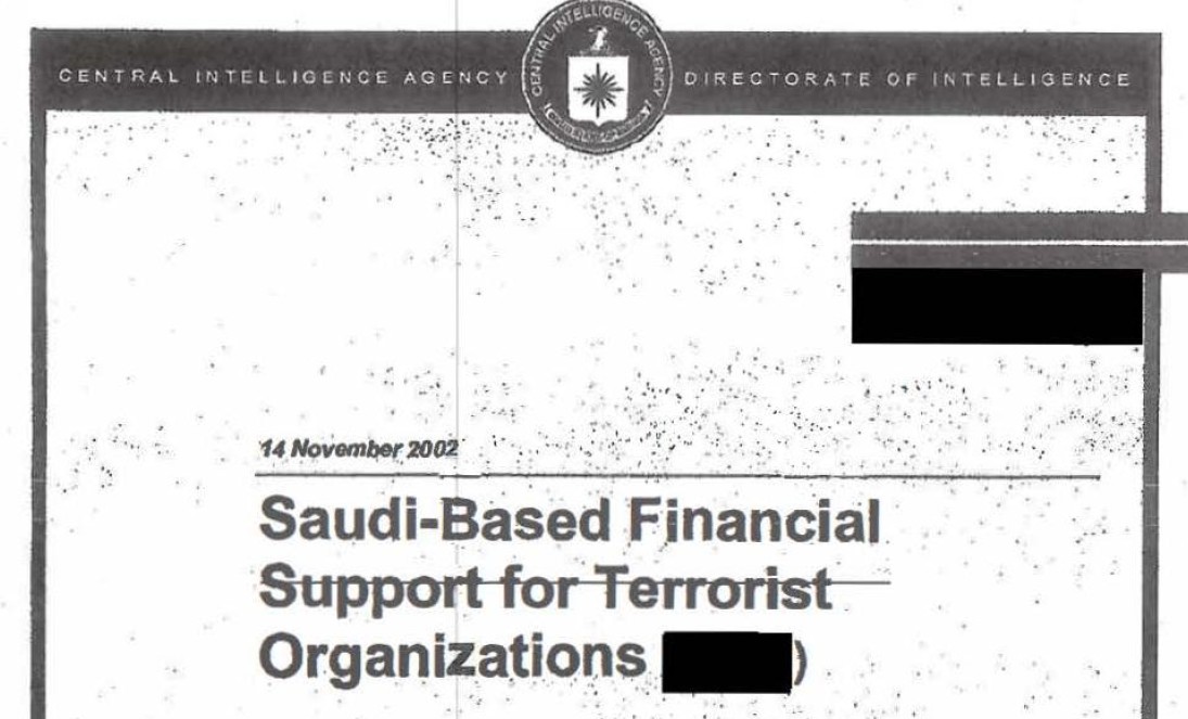 JcBrisard's tweet photo. En 2002, la CIA estimait qu’au moins la moitié du budget pré-11-Septembre d’Al-Qaïda provenait d’Arabie saoudite. On m’avait accusé d’avoir "inventé" cette piste. 25 ans plus tard, les archives déclassifiées parlent d’elles-mêmes… https://t.co/T13AEsgg9F