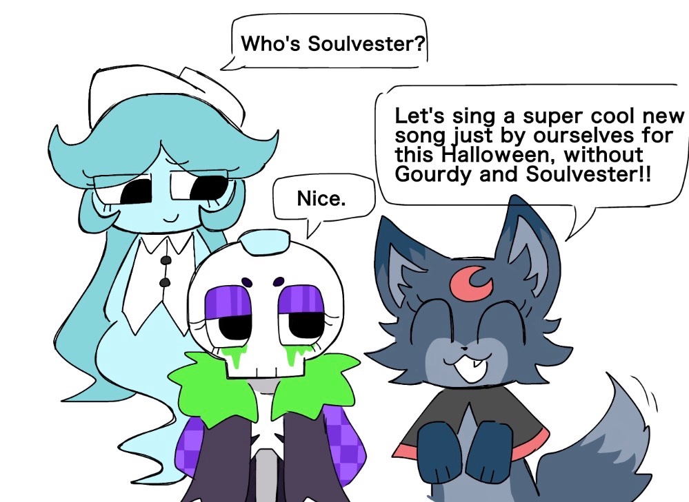 RARARA3110's tweet photo. Halloween Girls and Two Idiots Who Know Nothing.
#dandysworld https://t.co/ii7jSY6s20