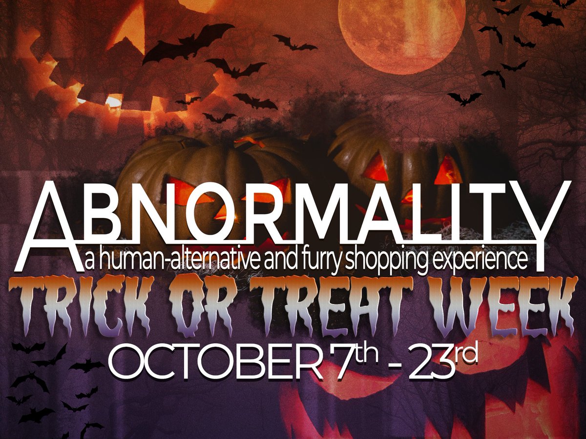 Abnormal_Event's tweet photo. It's spooky szn... 🎃👻
Which means Abnormality's Halloween round will be opening soon!!
Join us starting on October 7th @ 3PM SLT 🪦 https://t.co/Gf1KRCWywM