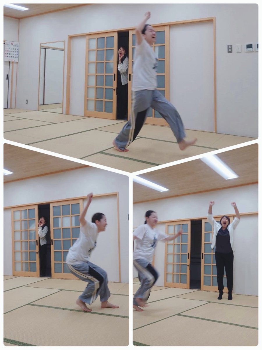 nyaaa5_suzy3's tweet photo. 明日も稽古です。日中は長く感じますが稽古時間はあっという間！明日は少し飛べますように。 https://t.co/jLfZ9OIrfv