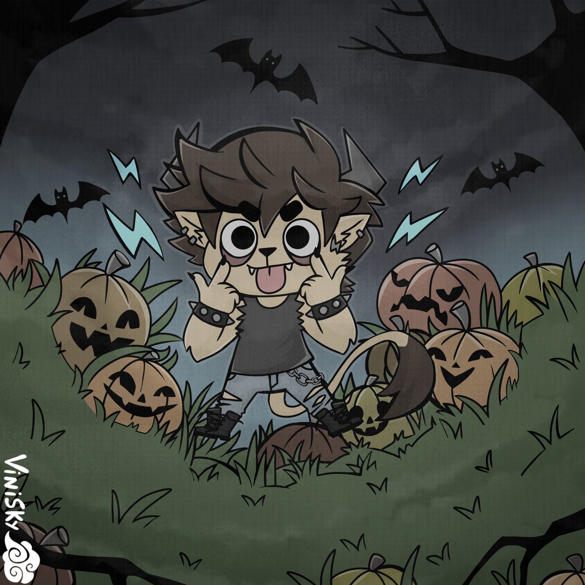 viniskydrawing's tweet photo. SpookyWook 🎃⚡ https://t.co/E4sH4byr8j