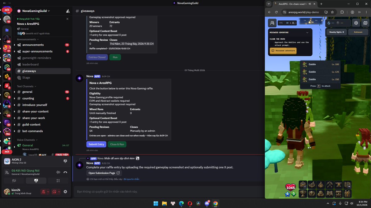 hope1kibo's tweet photo. Excited to see what’s coming next for @AresRPG ⚔️🔥

The RPG grind is about to get real. Time to explore, build, and see what Ares has in store.

@NovaGamingGuild 👀

Who’s ready to jump in?
#AresRPG #Web3Gaming #Gaming https://t.co/7cktig0wxg