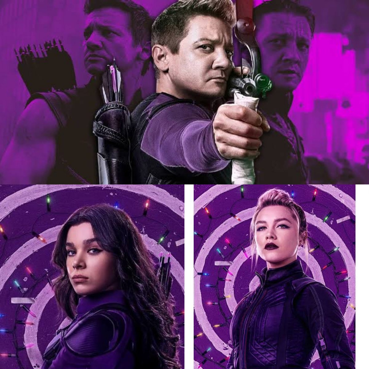 CalistusOb46441's tweet photo. Honestly, I am surprised Marvel thought they needed Clint Barton to make Hawkeye Season 2.

Kate Bishop and Yelena Belova had so much chemistry on screen in the first season 

And I don't mind watching five seasons of Kate and Yelena.

So Marvel can it just Kate’s story and bring back Yelena because that is all we really need.

I’d be happy to never see Jeremy Renner in the MCU again...📺📺📺